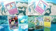 Other cards revealed in the Pokemon TCG Pocket Secluded Springs set (Image via The Pokemon Company)